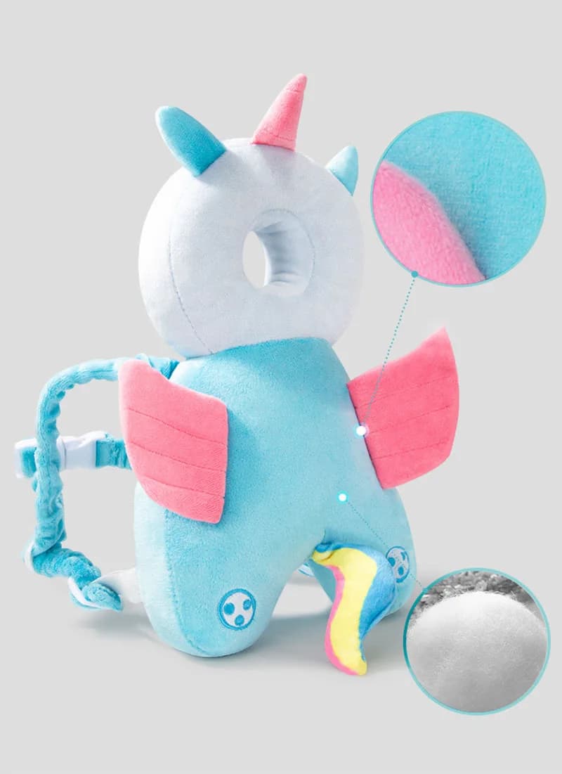 Anti-fall cushion for children, head cushion for infants and small children, breathable pillow, head protection to learn to walk.