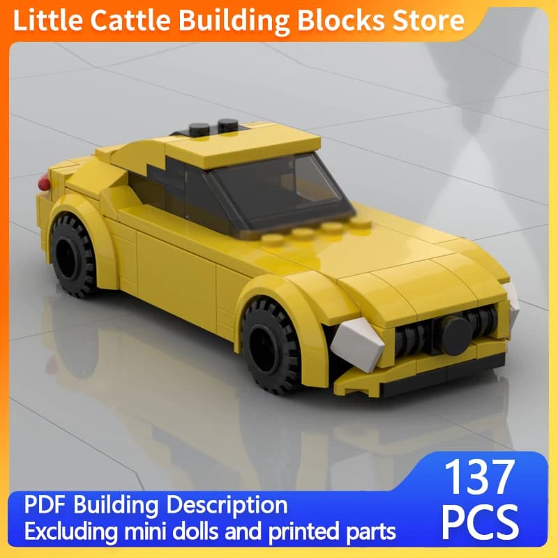 Speed Racing Car Model MOC Building Bricks GT S Top Tier Sports Car Modular Technology Children Holiday Gifts Assemble Toys Suit