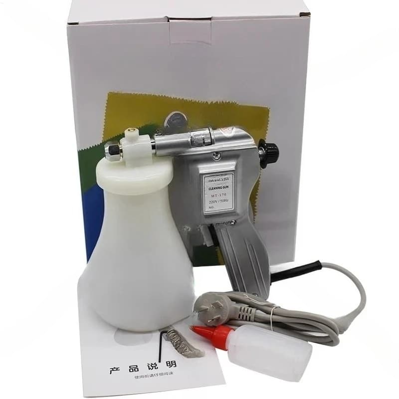 Double Arrow Stain Removal Spray Gun Oil Stain Textile Cleaning High Pressure Water Gun Garment Stain Removal Gun