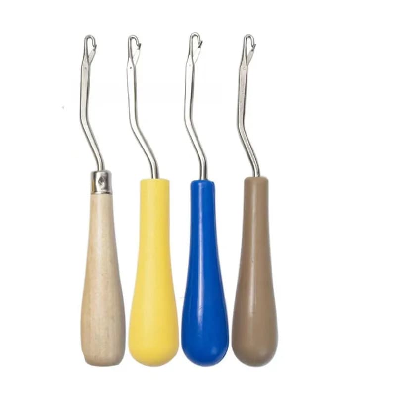 Anello Micro Anelli Collegamenti Perline Treccia Gancio di chiusura Uncinetto Ago di plastica Dread-Lock Knitt Capelli Uncinetto Ago Gancio