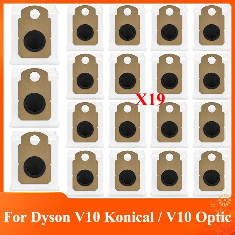 Dust Bag Accessories For Dyson V10 Konical / V10 Optic Robot Vacuum Cleaner Parts Dust Bag Replacement Accessories