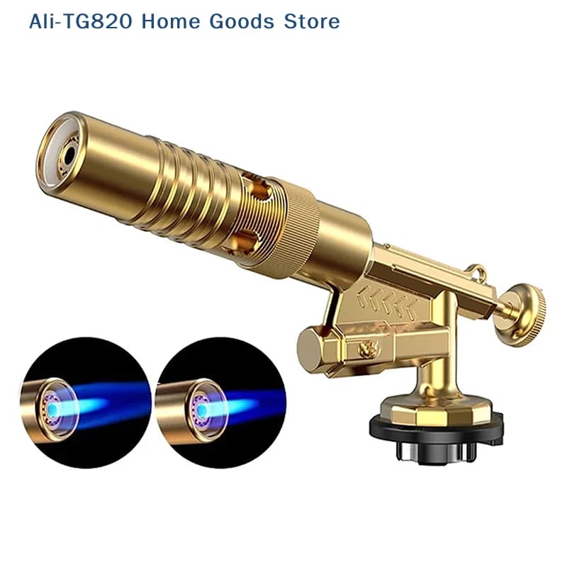 [TG820] Torcia a Gas in Bronzo per Saldatura, Pistola Termica per Brasatura, Torcia a Propano per Idraulica
