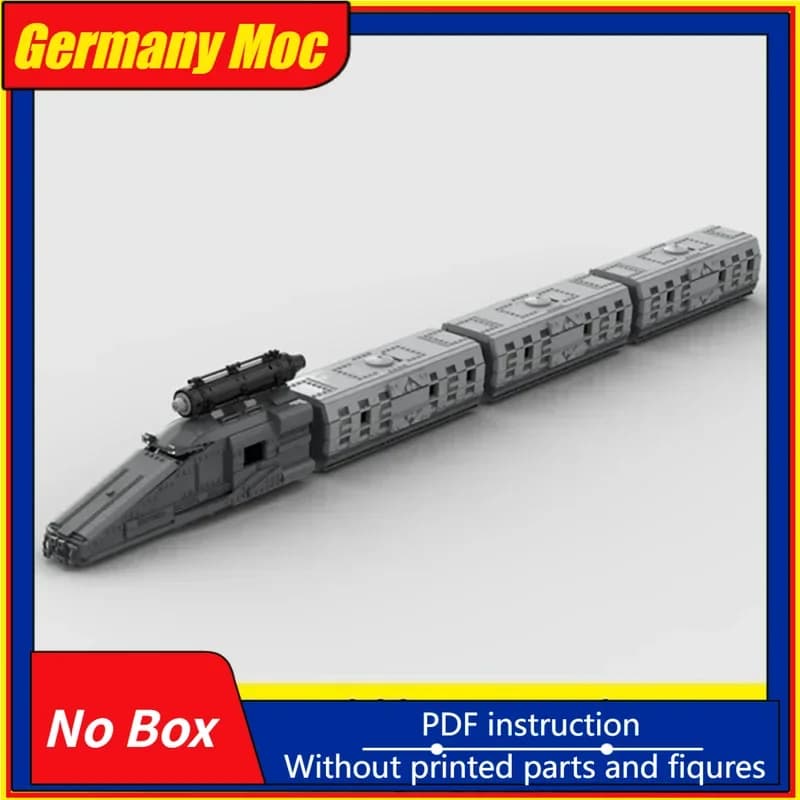 Moc Mattoni da costruzione Famoso film militare Modello Pike Spice Train Tecnologia Blocchi modulari Regalo Giocattoli di Natale Set fai da te Assemblaggio