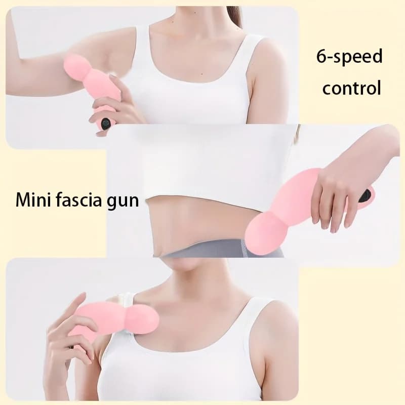 Mini gun for band, suitable for relaxing muscles and body after sitting for a long time, with small and refined design, easy to carry