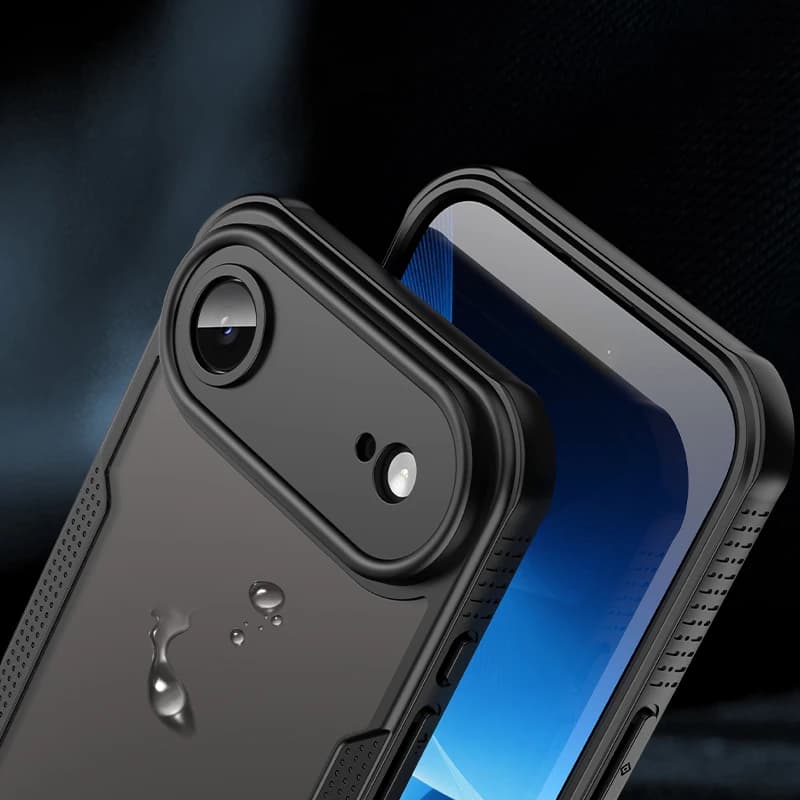 Custodia trasparente satinata per iPhone 17 Air Custodia in silicone opaco TPU per iPhone 17 Air Custodia protettiva per iPhone 17 Pro Max