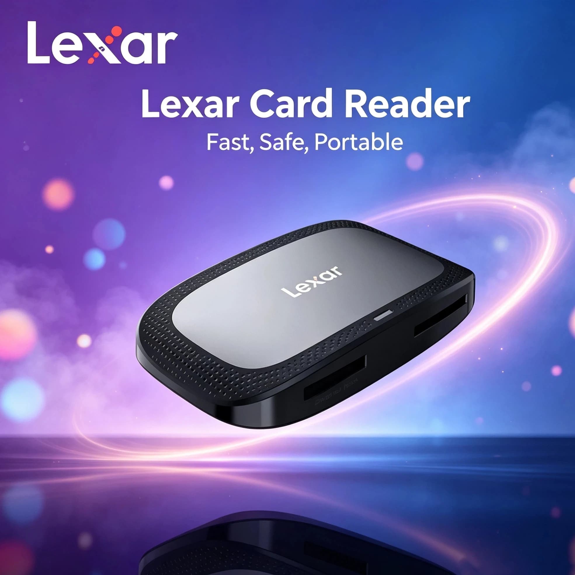 Lexar RW530 USB 3.2 CFexpress Type A SD Card Reader Dual Slot 900MB/s for Real Estate Interior Architecture Photographer