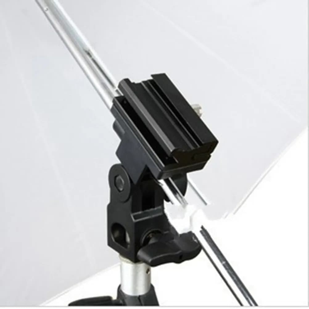 Supporto Universale per Flash Fotografico, Anello Luminoso, Monitor, Braccio Microfono, Stativo Flash DSLR con Blocco di Sicurezza