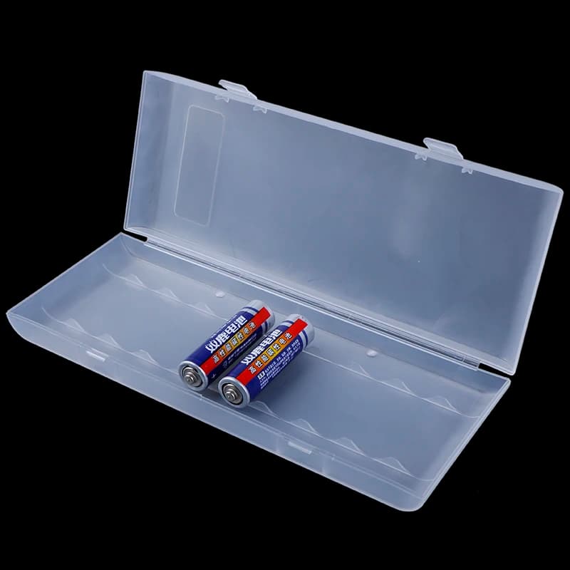 1pc 10 x18650 battery storage case box organizer holder white for 18650 batteries
