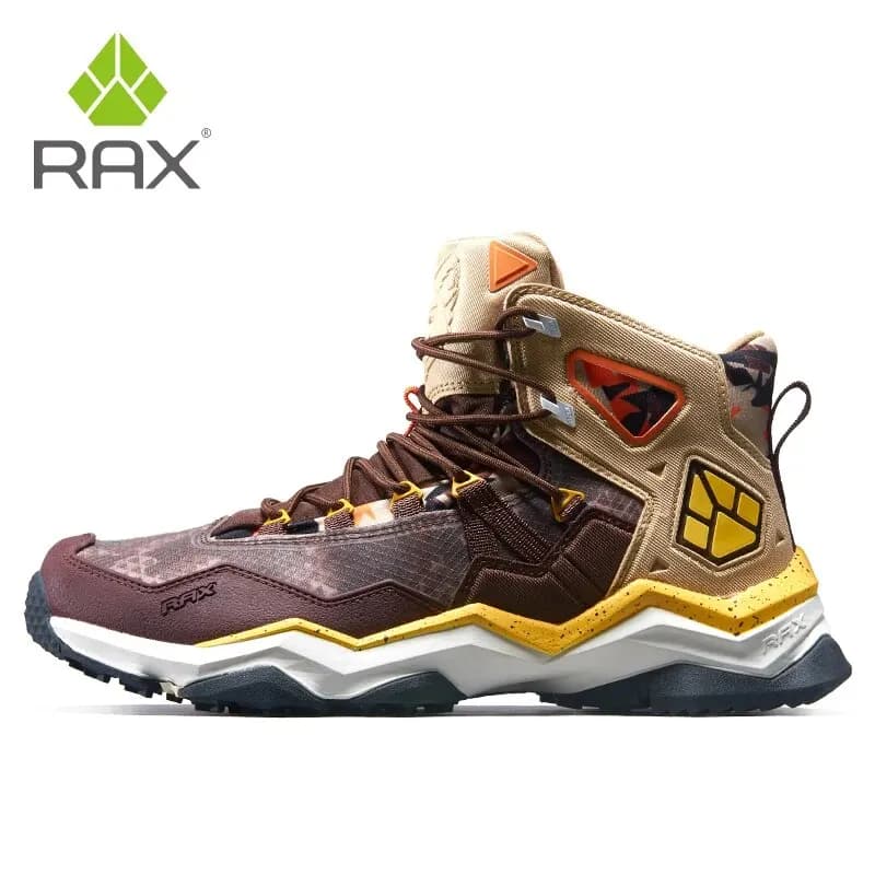 RAX Hiking Boots Men Outdoor Sports Sneakers for Men Trekking Shoes Lightweight Breathable Multi-terrian Sports Shoes