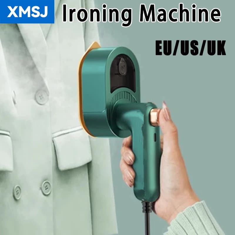 XMSJ Mini Indumento A Vapore Macchina Da Stiro A Vapore Per I Vestiti Da Viaggio Portatile 2-in-1 Palmare Casa Pressa di Calore Indumento Asciutto Bagnato