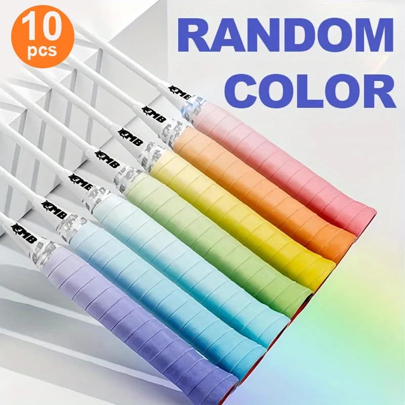 10 Lyspeed rainbow glue, bumper, lifting strokes, suitable for badminton rackets, tennis rackets, etc.