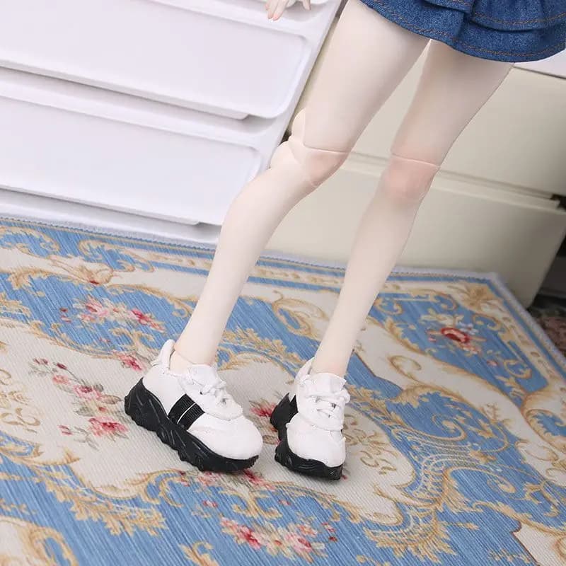 New 30/45/60cm Doll's Clothes for 1/3 1/4 1/6 Bjd Doll German Army Trainers Diy Girl Toys Dress Up Doll Accessories, No Doll