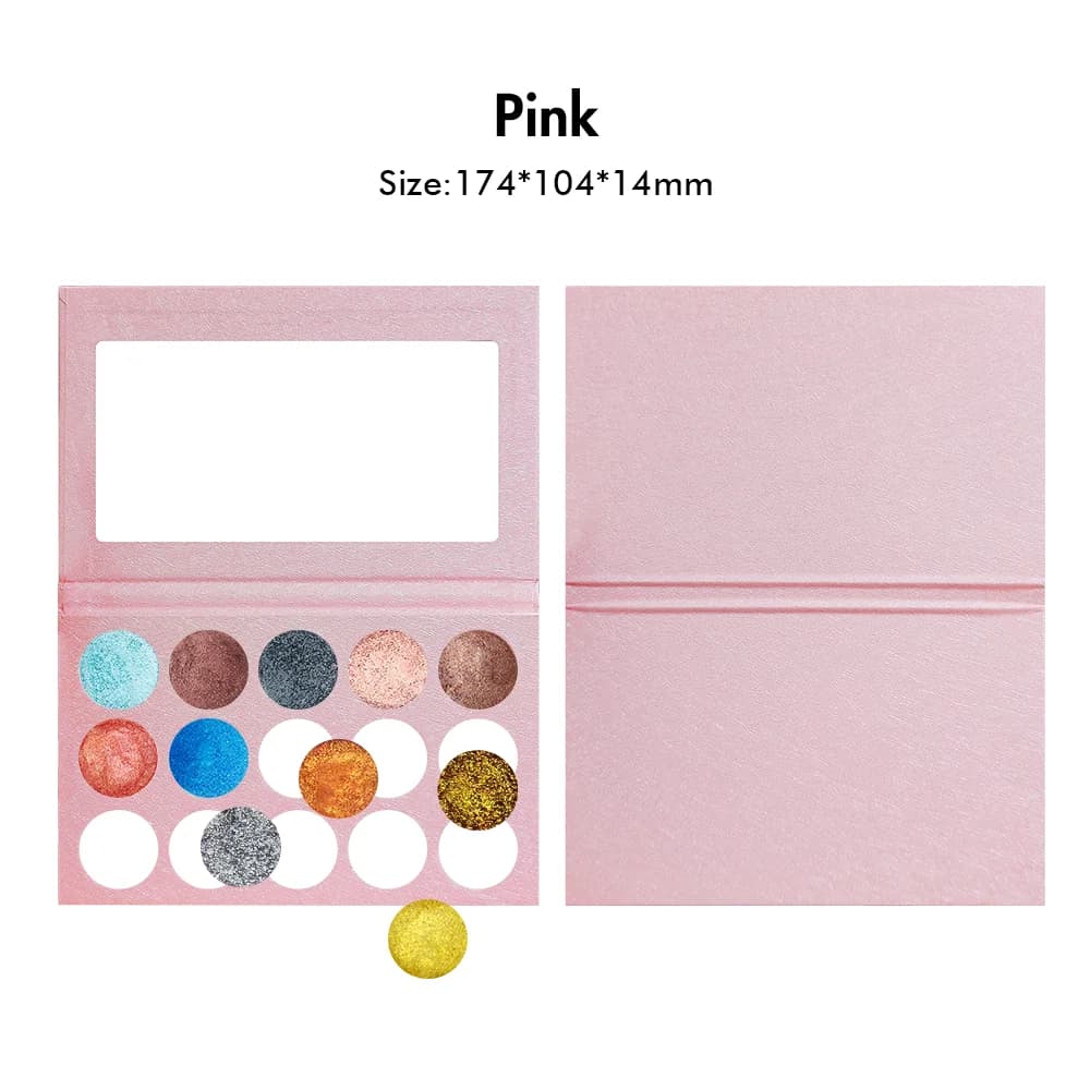 DIY Umbrella with Private Label Custom Logo 15 Color High Pigmentation Shimmer Matte Glitter Luminous Permanent Makeup Wholesale