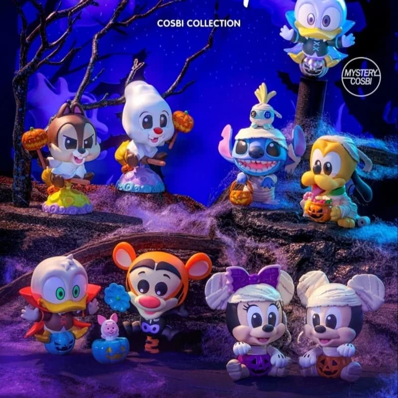 Genuine Pumpkin Party Cosbi Series Blind Box Mini Doll Decoration Mystery Box Handmade Collectibles Children'S Birthday Gifts