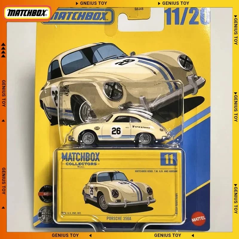 Matchbox Collectors 2026 GBJ48-F 11/20 PORSCHE 356A 1:64 Modellino in Metallo Pressofuso, Giocattolo da Collezione per Bambini, Regalo per Appassionati