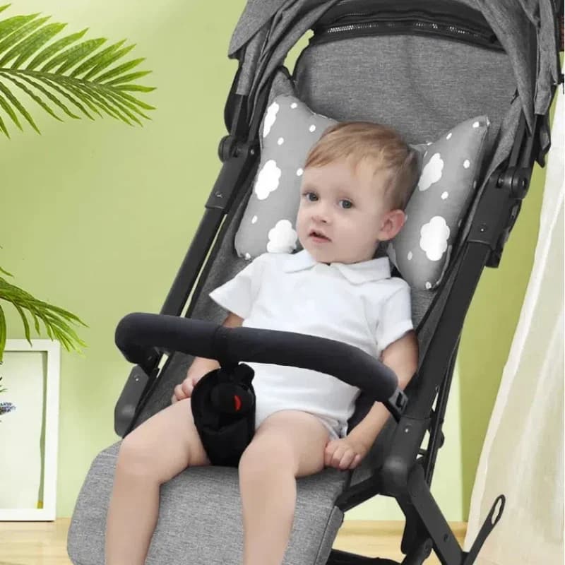 Cuscino di supporto per bambini Cuscino per bambino Cuscino per la testa del passeggino Protezione per il passeggino Cestino Protezione per il collo Assorbimento degli urti