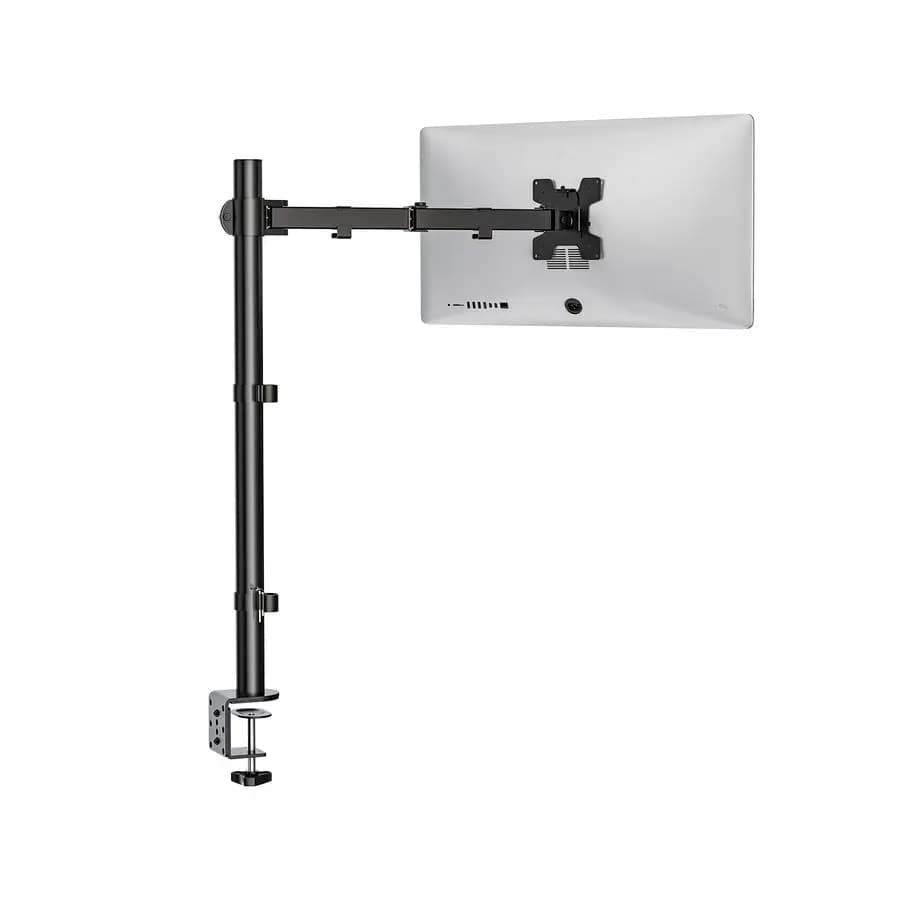 Support for desk monitors, extra single support for computer, single support for monitors up to 32 inches, 22 lbs M00