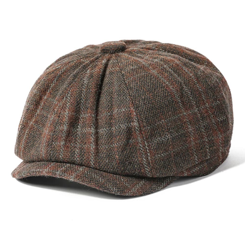 MZ4236 Berretti per uomo Donna Vintage Artista Pittore Berretto di lana Cappello Ottagonale Ivy Berretto piatto Maschio Femmina Autunno Inverno Berretto