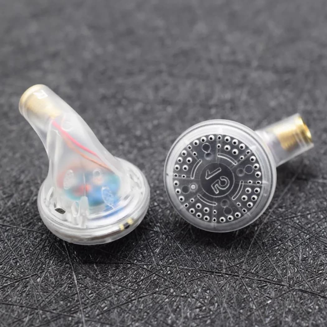 FENGRU BP32 Fai Da Te 130 ohm Pellicola di Berillio Driver/300 ohm Pellicola di Nanotubo di Carbonio Ad Alta Impedenza Auricolari A Testa Piatta Auricolari per Bassi Pesanti
