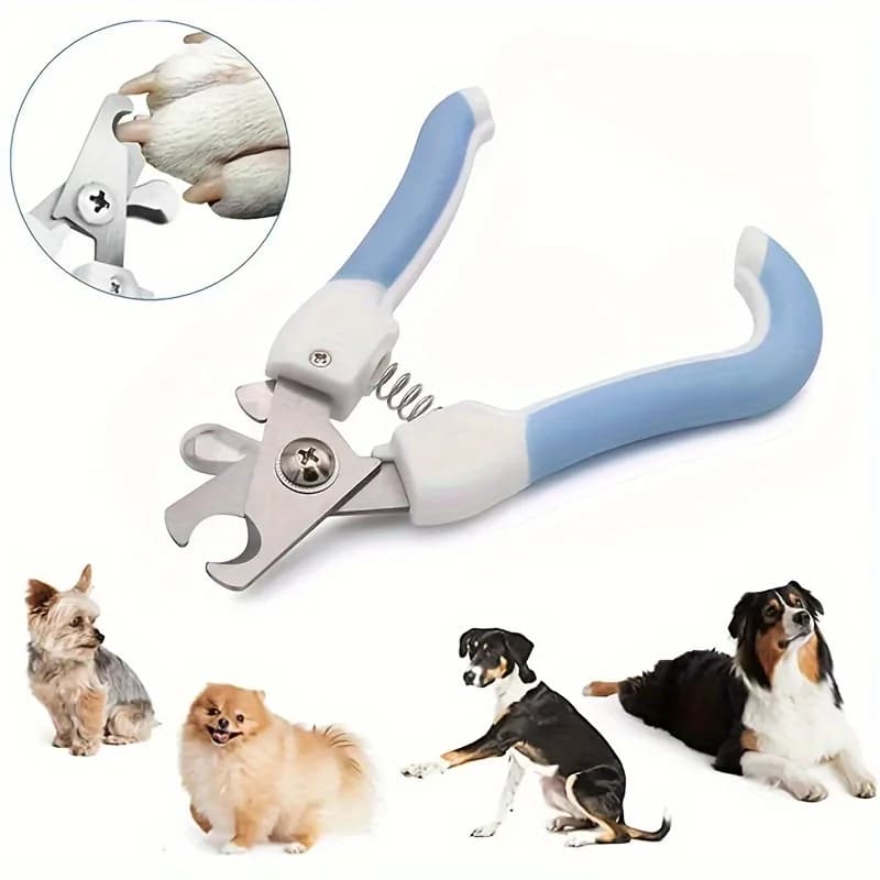 1 piece of high-quality metal dog nail scissors, recommended for small and medium-sized dogs, the non-slip handle is sharp and durable, safe, battery-free and easy to operate. Dog claw repair artifact