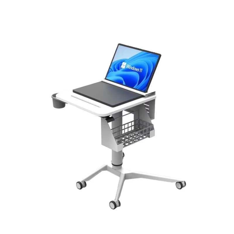 Supporto per laptop Z8 con rotelle Podio pneumatico regolabile in altezza Pulpito da chiesa economico