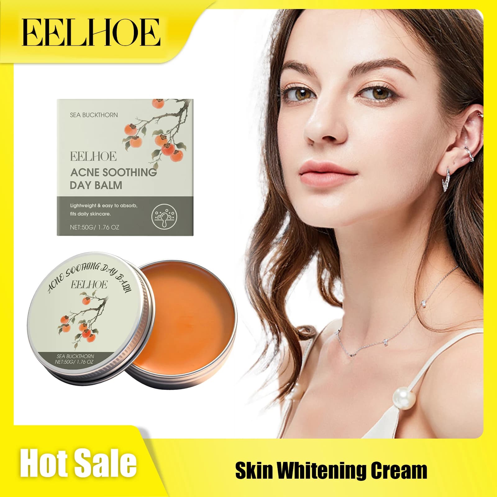 EELHOE Crema Idratante Viso: Riequilibrio Acqua-Olio, Riduce le Rughe Sottili, Elimina le Macchie, Migliora la Pelle Ruvida, Rassodante