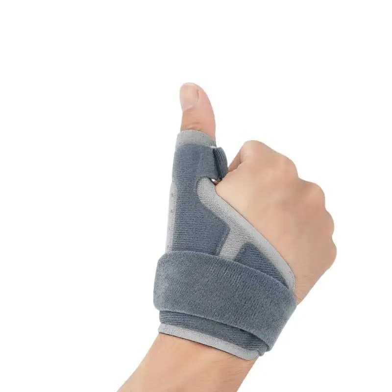 Thumb Splint Wrist Support Brace for Trigger Finger and Breathable Material for Work and Exercise
