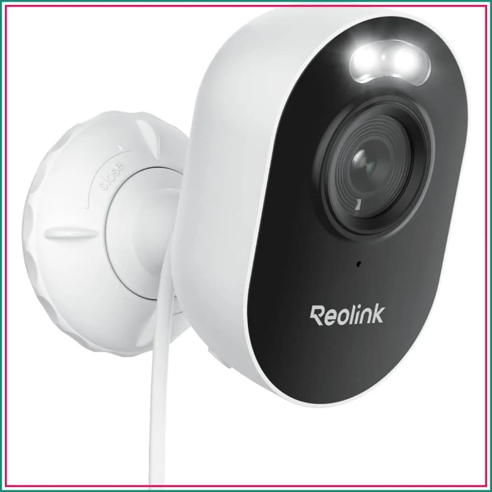 Wireless Outdoor Security Camera 2K 4MP, Spotlight Color Night Vision, Dual-Band WiFi, Smart Detection, Two-Way Talk, Plug-In