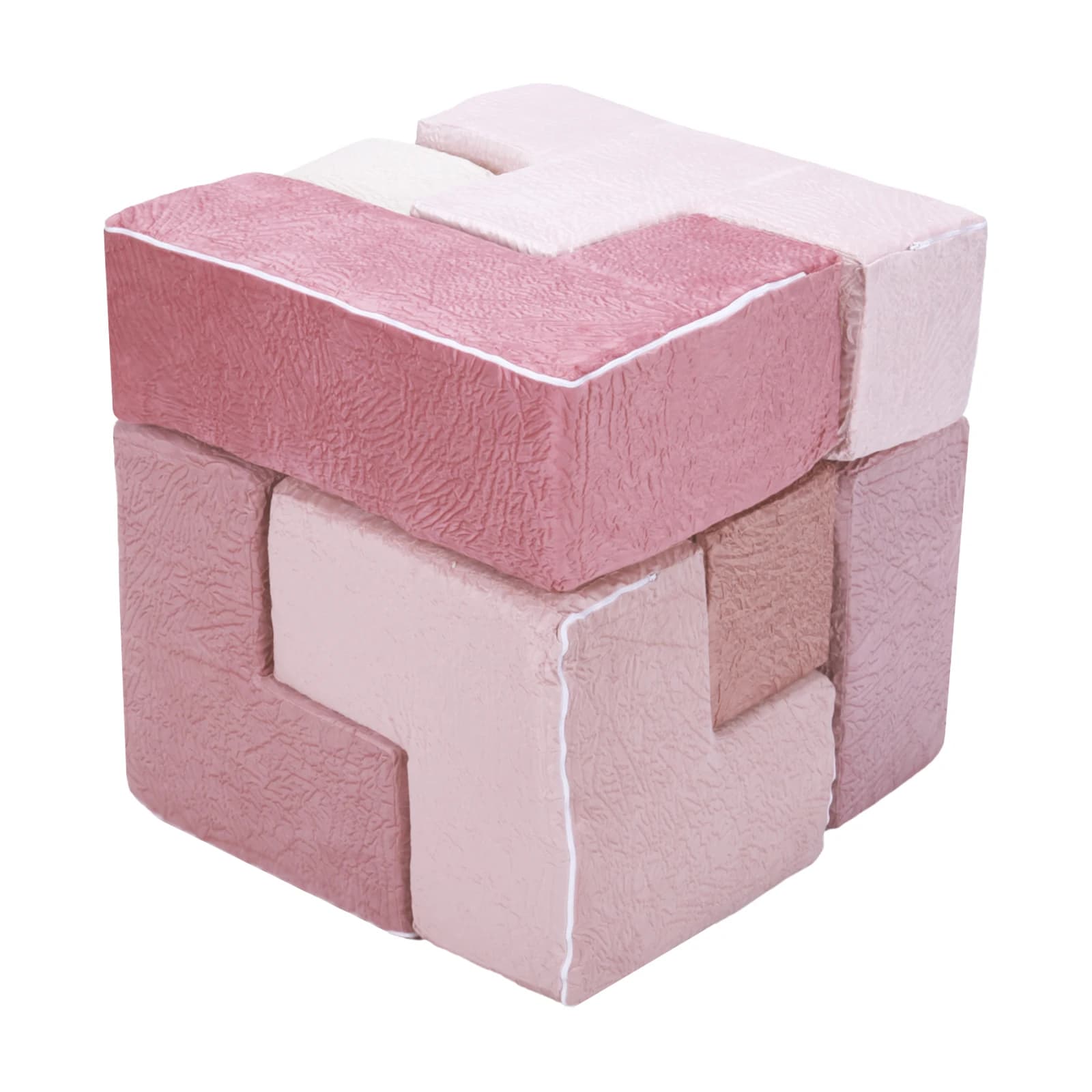 7 pieces of building blocks washable in elastic sponge, children's pillows, wear-resistant, for children's room, playroom furniture