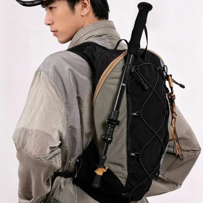 2026 New Large capacity Lightweight Outdoor Mountaineering Hiking Top Bag Lightweight Cross-country Running Waterproof Backpack