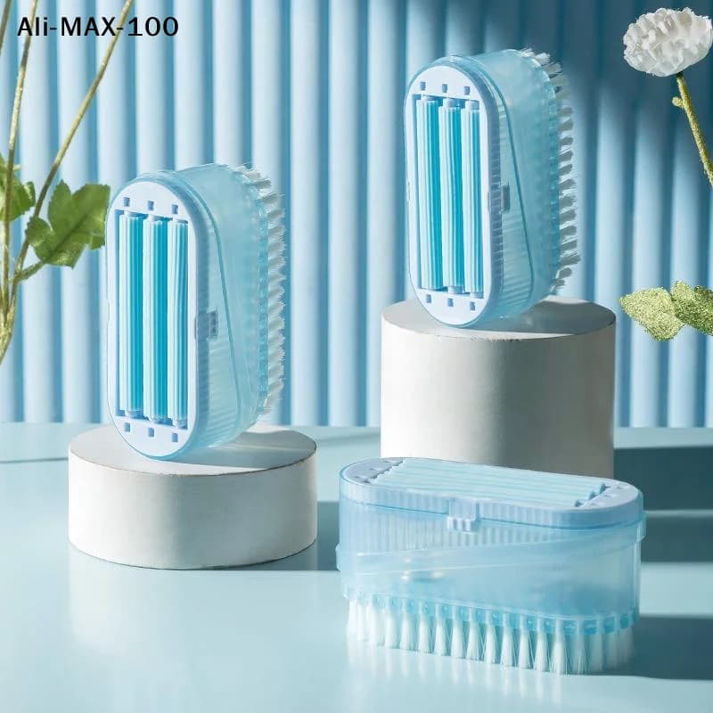 【AV】Multifunctional Soap Holder Lather Maker With Drainage Foaming Rollers For Bathroom Kitchen Storage Solution