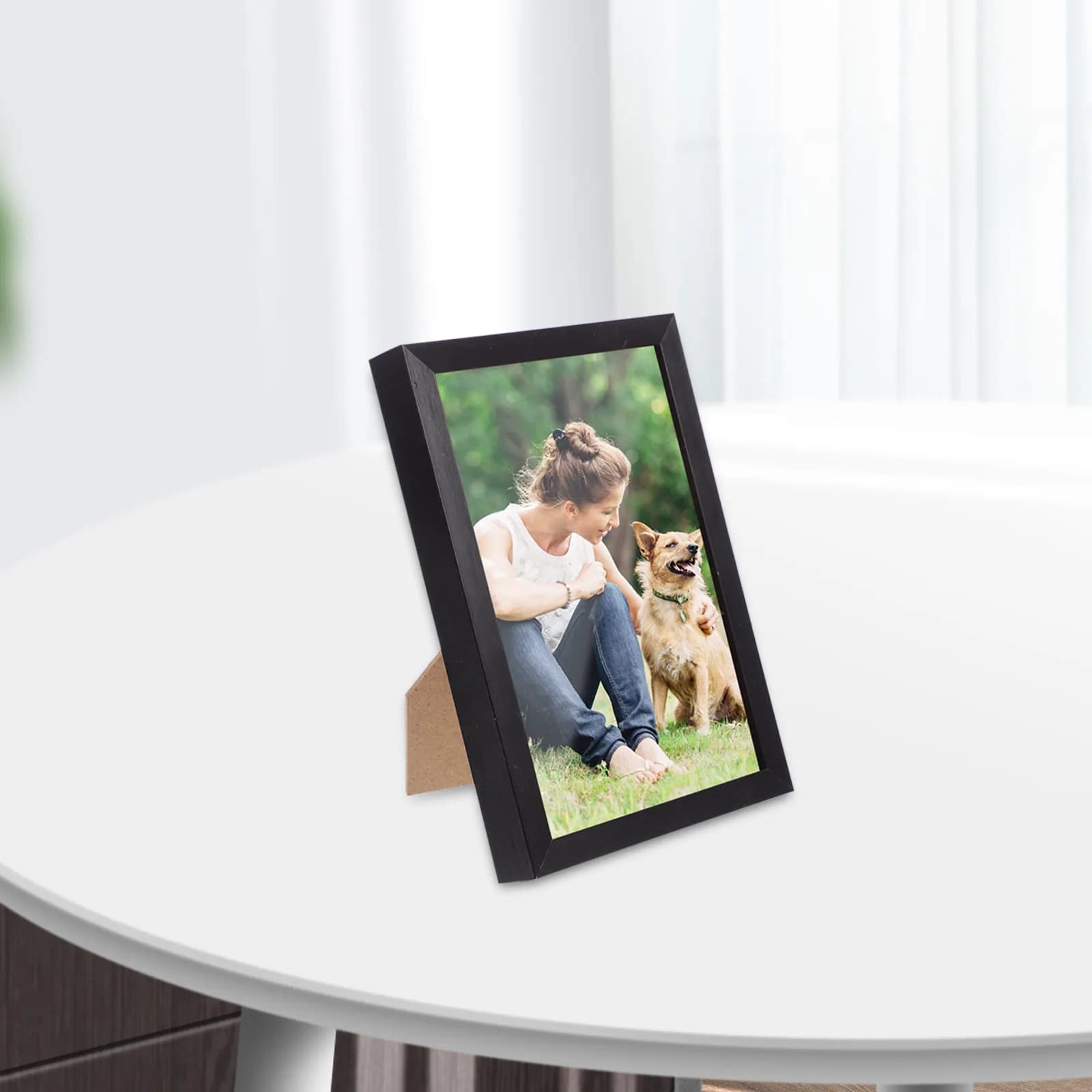 Aluminum Alloy Photo Frame Wall Mounted Thin Edge Modern Minimalist Style Home Bedroom Decor Picture Display Frame