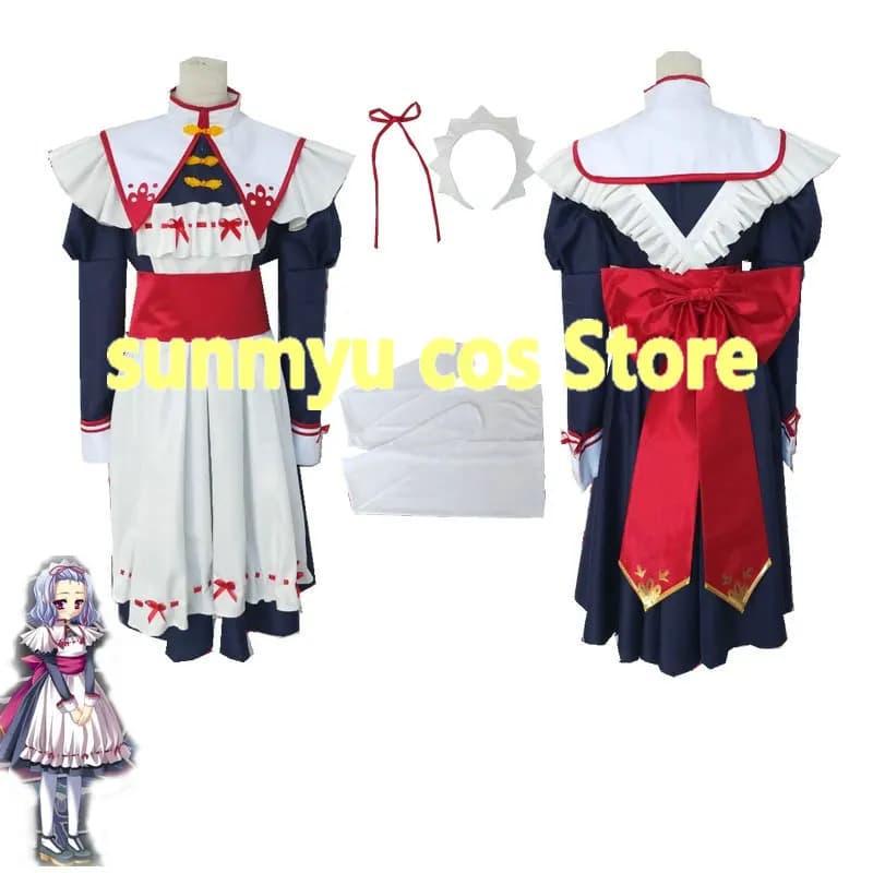 Koihime Muso Dong Zhuo Costume Cosplay Formato personalizzato