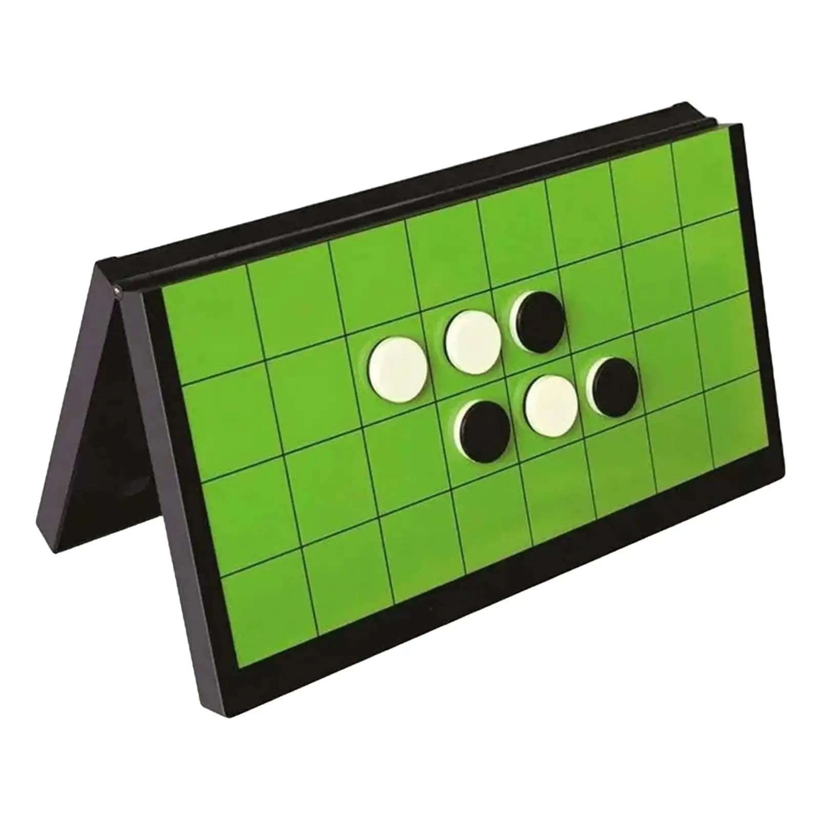 Reversi Chess Black and White Chess Board 64 Game Pieces Portable Folding Reversi Othello Board Chess for Kids Adults