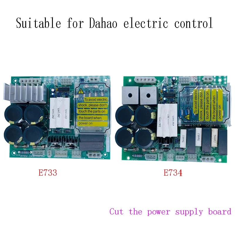 Adatto per il controllo elettronico Dahao Cina parti di macchine da ricamo E733 E734 scheda di alimentazione per taglio a filo del motore elettromagnete