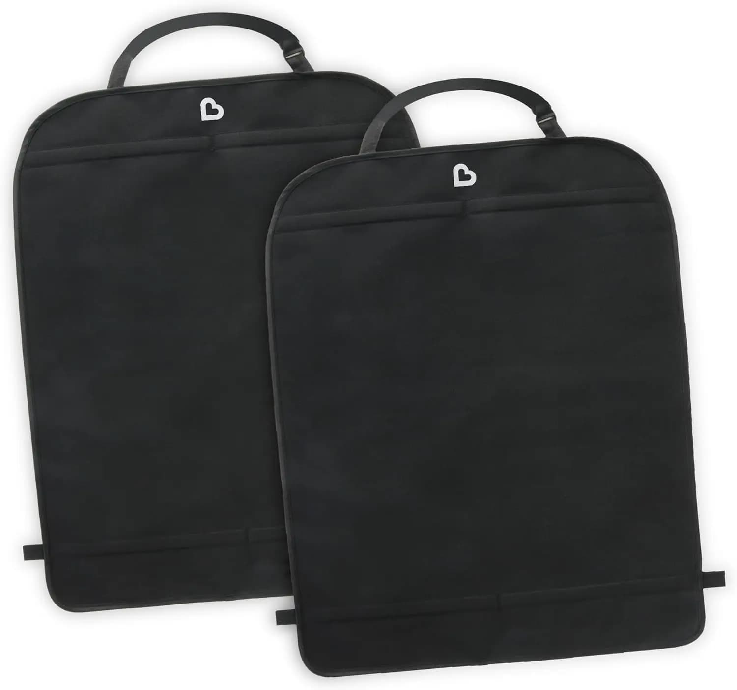 Deluxe Protection for Children's Seats, Set of 2 Black Covers Anti-Calcio