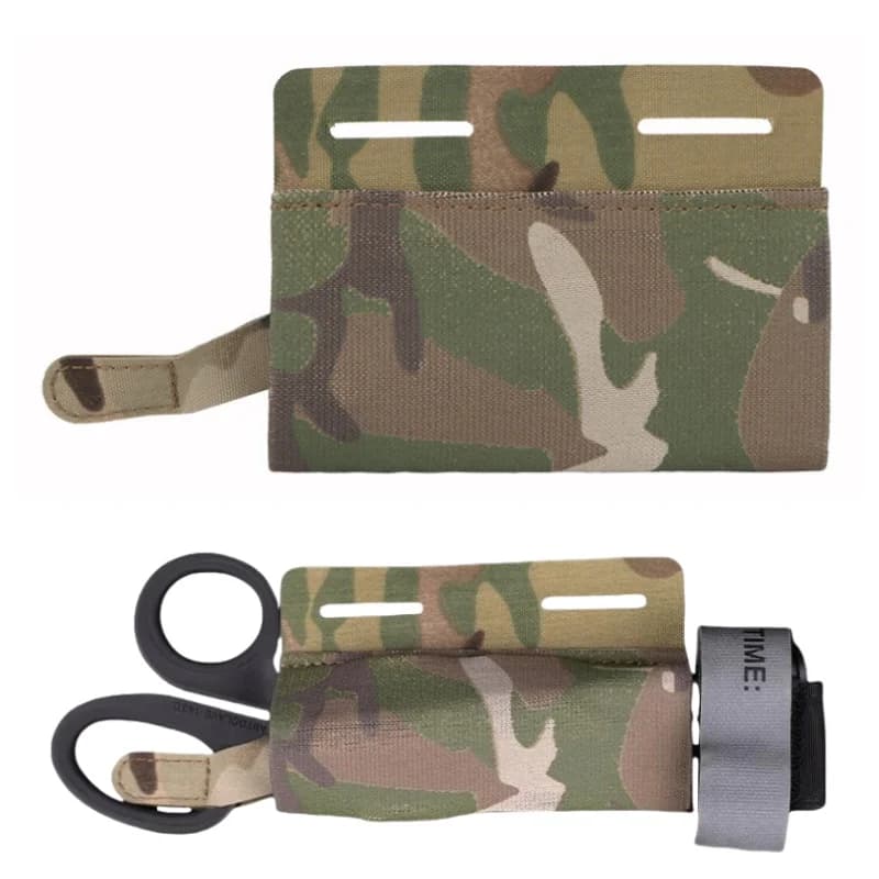 Custodia compatta di pronto soccorso MOLLE | Organizzatore EDC | Porta accessori per kit di emergenza esterno