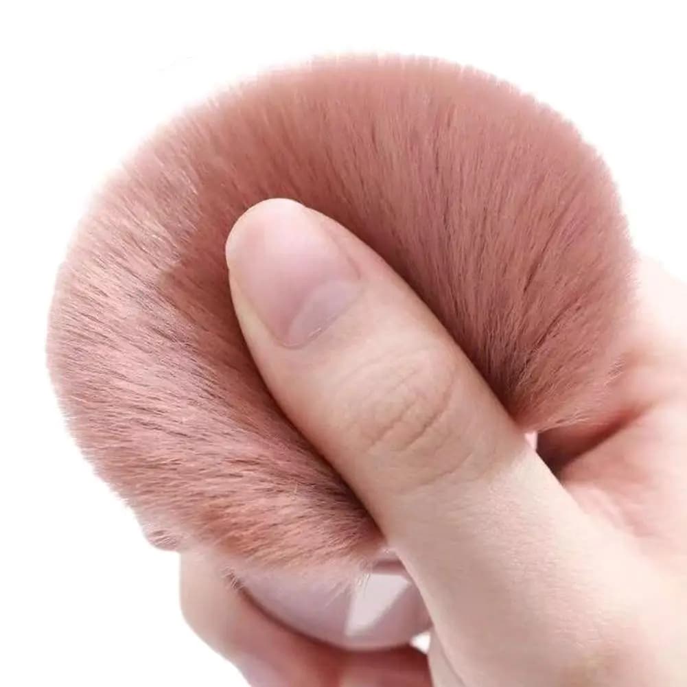 Mini retractable brush for fard, portable brush for soft powder foundation, for women, multifunctional cosmetic beauty tools, 1 piece