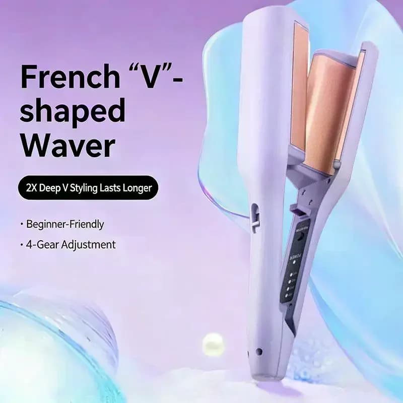 Heating Hair Styling Tool 32mm Automatic Hair Curler Stick Curler Portable Big Wave Rotating Iron Hair Curling Fast