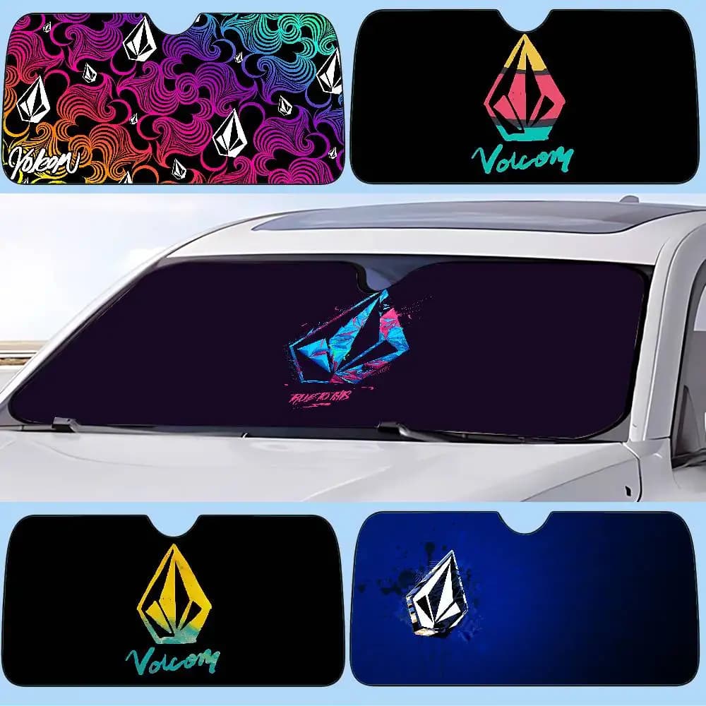 Cultural Youth V-Volcom Parasole per auto, copertura per parabrezza, protezione UV, accessori per visiera auto