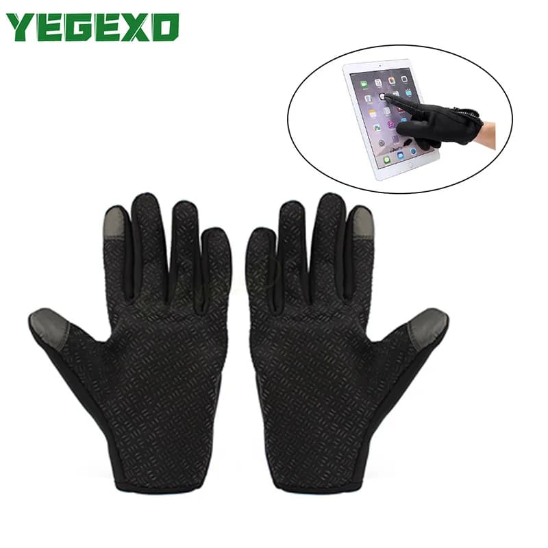 Guanti moto Touch Screen impermeabile per yamaha mt 10 yamaha drag star 1100 honda cb600f ducati monster 82 Accessori