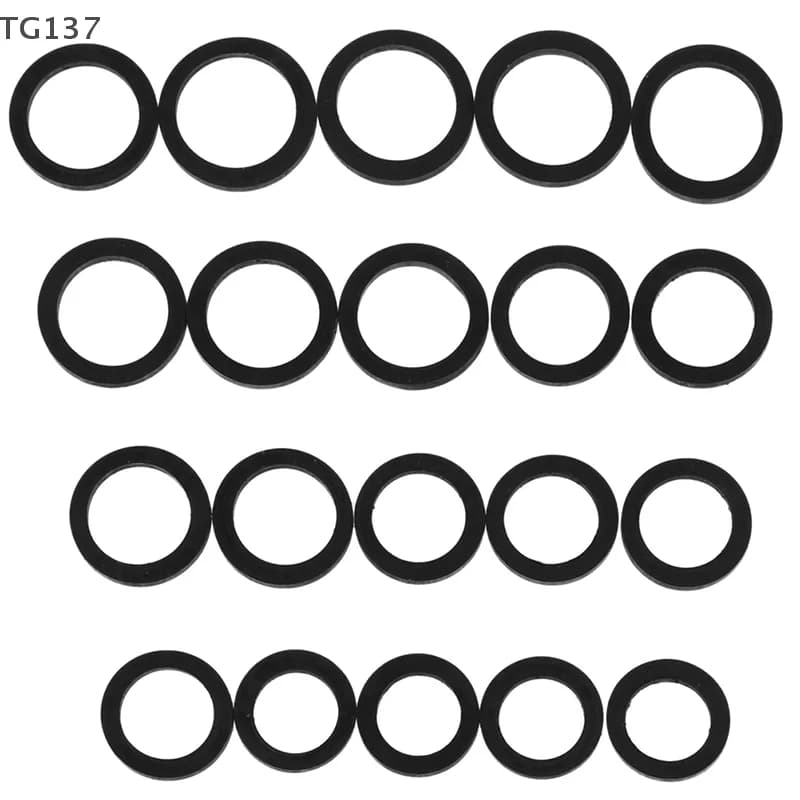 Anello in gomma da 20 pezzi Anello per cintura per ruota per pneumatici al minimo misto Ldler per lettore audio stereo con registratore a cassetta