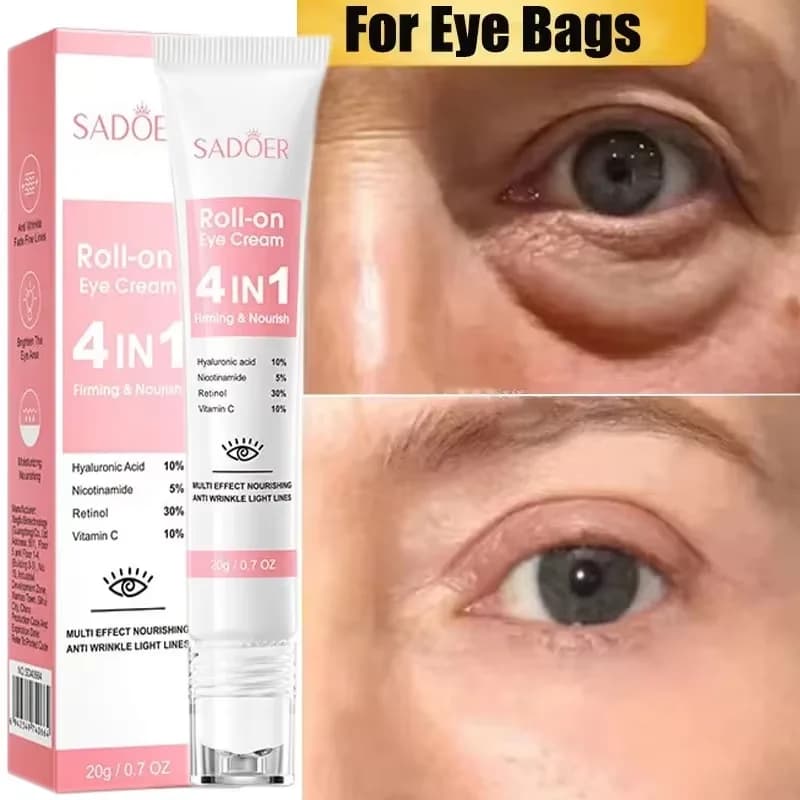 Instant Eye Bag Remove Cream Retinol Anti-wrinkles Rassodante Leather Dissolvency Thin Lines Anti Dark Circle Gonfiore Illuminate Eye Skin Care