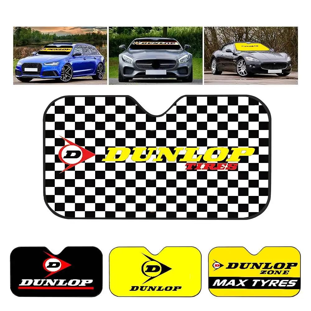 Parasole Laterale D-Dunlops per Auto, Tende Elettrostatiche Antiabbagliamento, Protezione Solare per Auto, Blocco UVR al 99,9%