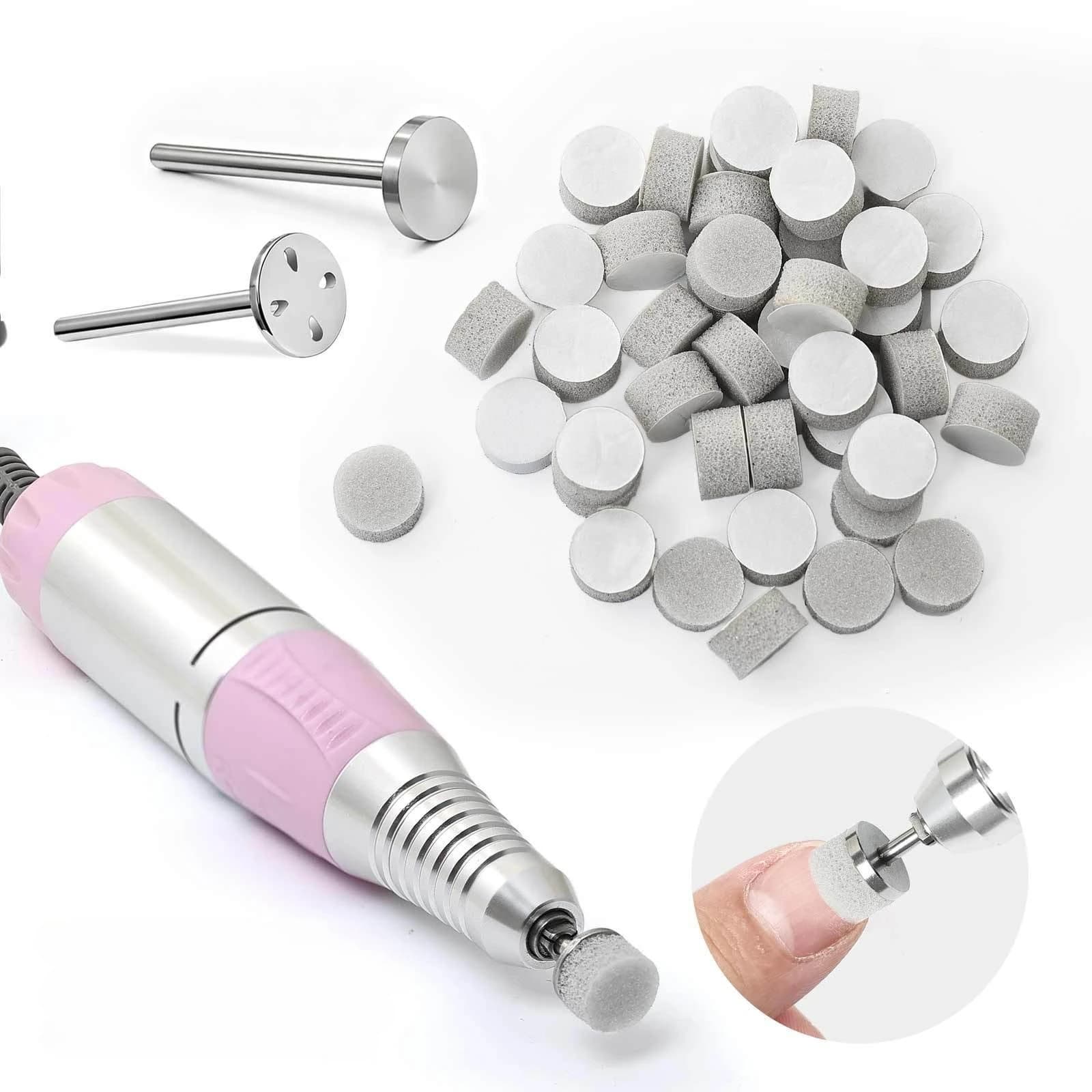 New mini 10 mm round sponge polishing pads Accessories for glaze polishing paper Tools for quick abrasive discs