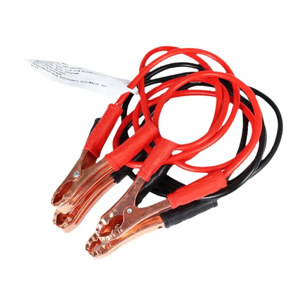 1 pz 500A Batteria Per Auto Cavo di Salto Booster Coccodrillo Linea Elettrica Puntali SUV Morsetti Doppio attacco Van Starter di emergenza Salto Pinze