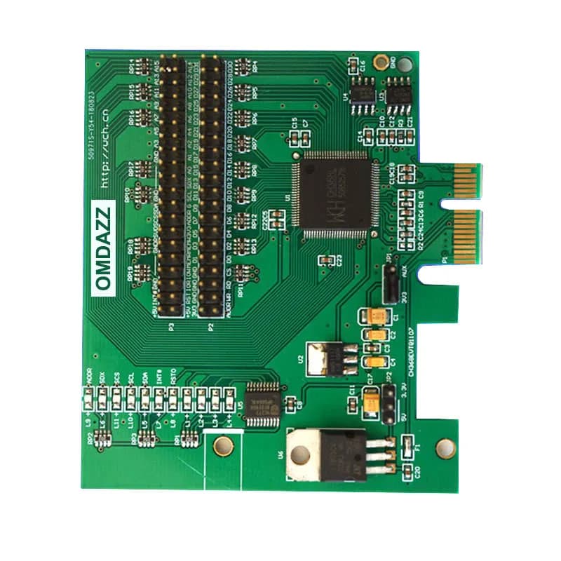 Scheda di sviluppo PCIE CH368, bus PCIe a bus locale a 32 bit a 8 bit, lettura o scrittura IO MEM I2C SPI Flash