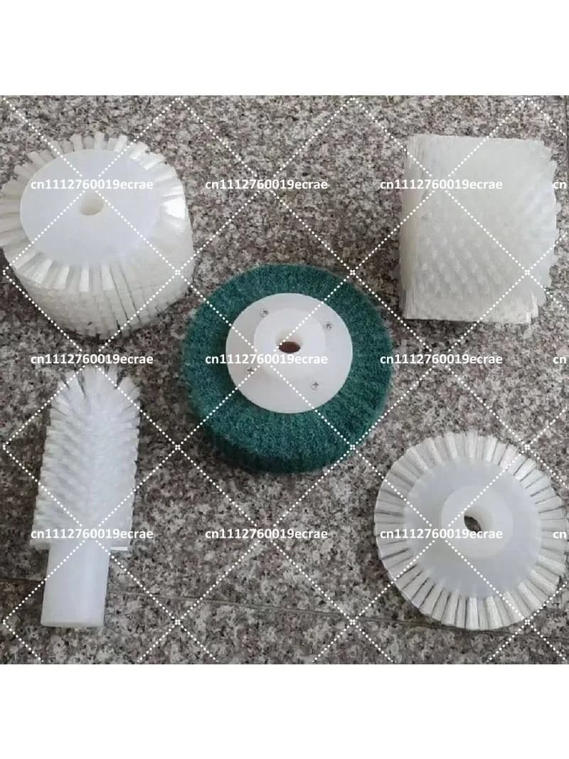 Commercial Shoe Washing Machine Brush Roller Soft Hard Bristle Wheel for Upper Sole Cleaning