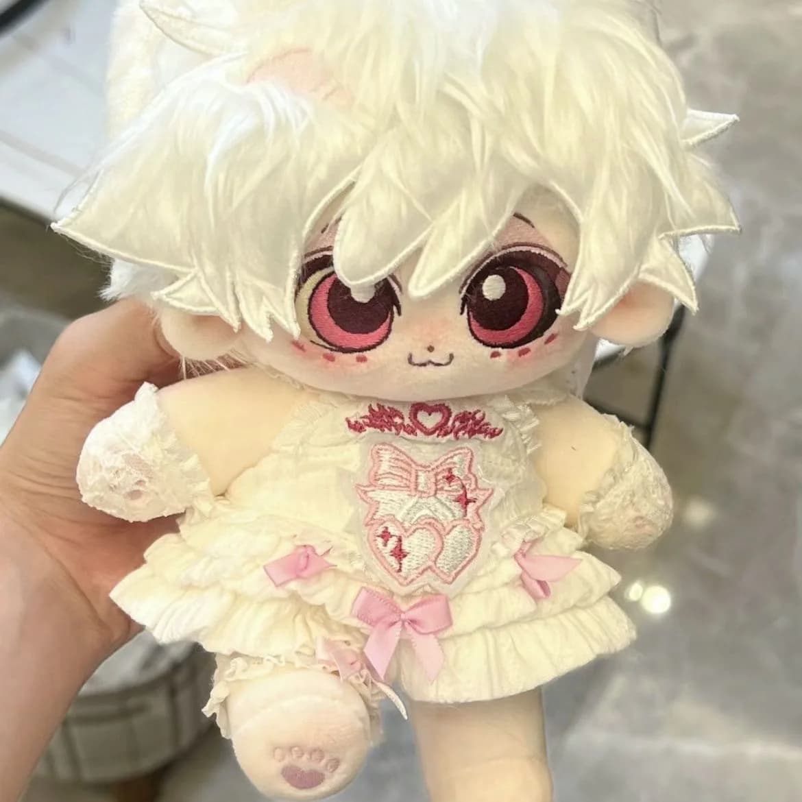 Nuovo 2026 Peluche Hell's Kitchen Adam Cosplay Rock Bird Angel in Cotone 20cm, Regalo Carino per Donne