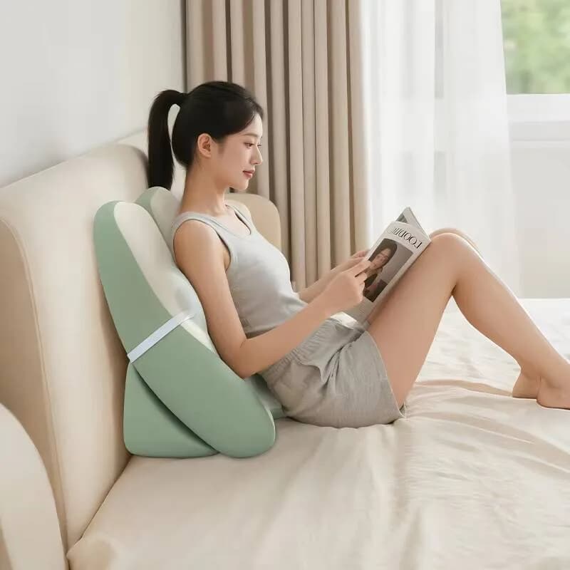 Cuscino per schienale grande Supporto per letto Cuscino per lettura a cuneo Cuscino per lettura Cuscino ergonomico per supporto per la schiena per sedia da letto TV Gaming